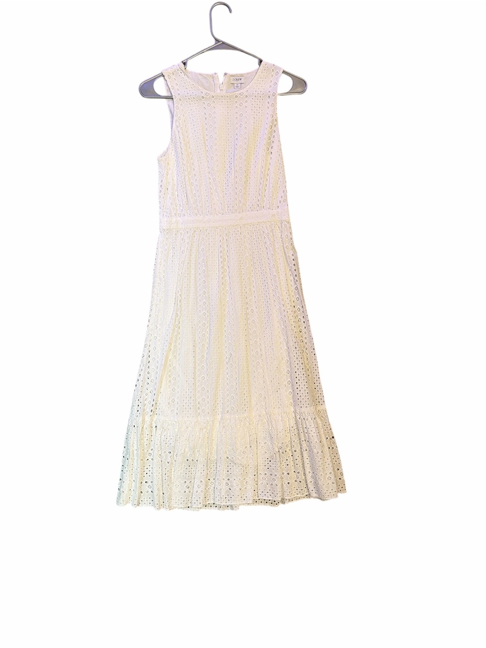 J. Crew white Eyelet Maxi Dress for Girls